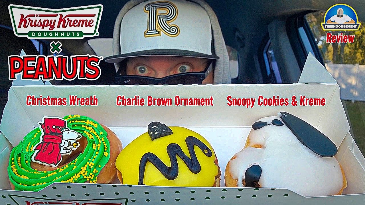 Обзор коллекции Krispy Kreme&reg; X Peanuts! 🍩🥜 | Их лучшая коллаборация? | theendorsement