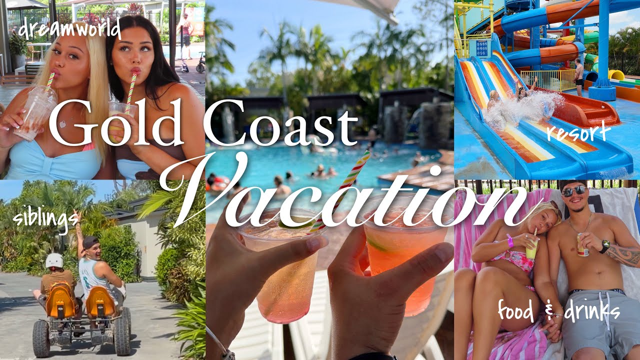 Siblings Vacation at Big4 Gold Coast! Resort days and Dreamworld Night Markets 🌺