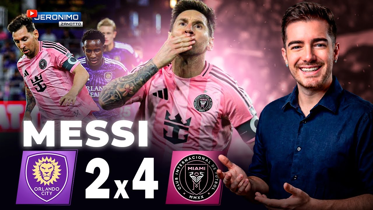 MESSI MARCA 2 E COMANDA VIRADA DO INTER MIAMI NO CLÁSSICO!