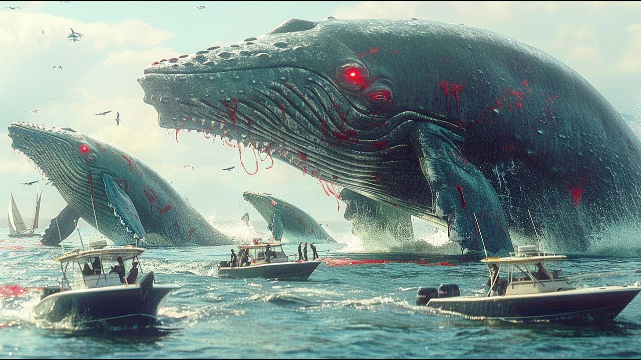 The BIGGEST SEA ANIMALS turn against HUMANS and DECIDE TO END ALL HUMANITY