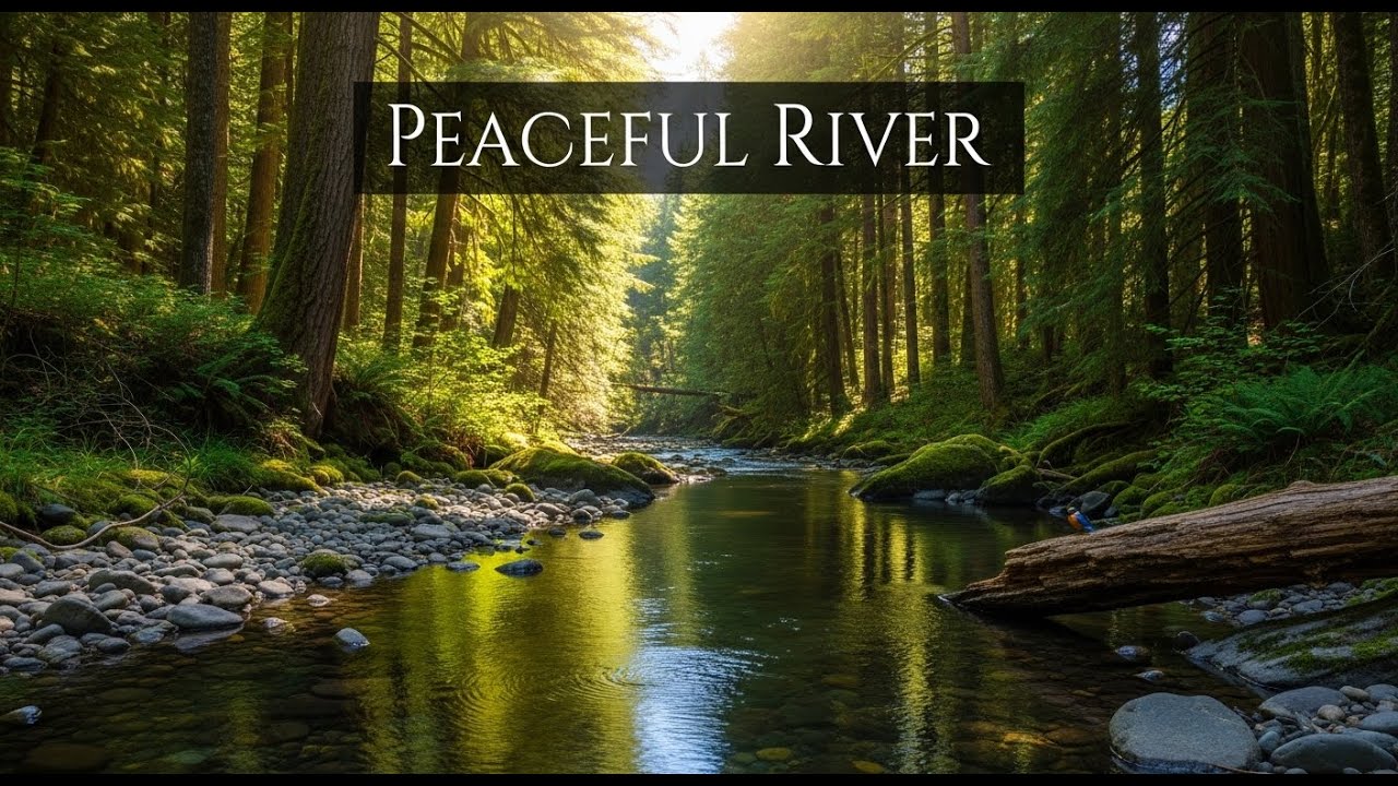 River Stream Ambience 🌊 Relaxing Water Sound for Focus, Study, and Serenity #892