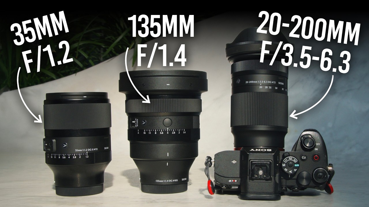 Sigma's NEWEST Portrait & Street Lenses