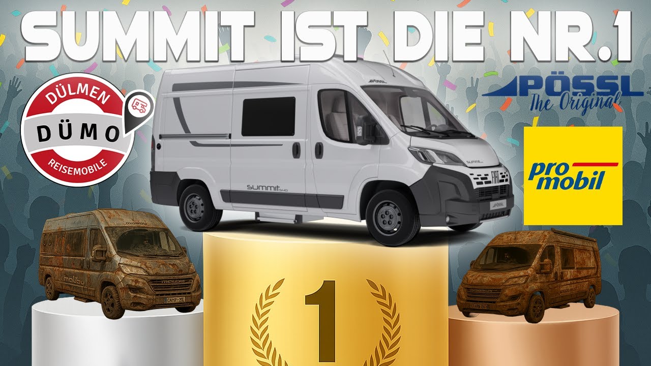 PÖSSL Summit bleibt der BESTE Campingbus!