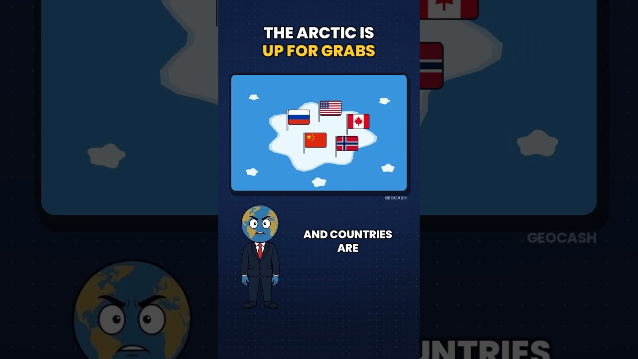 Why Countries Are Fighting Over the Melting Arctic #shorts