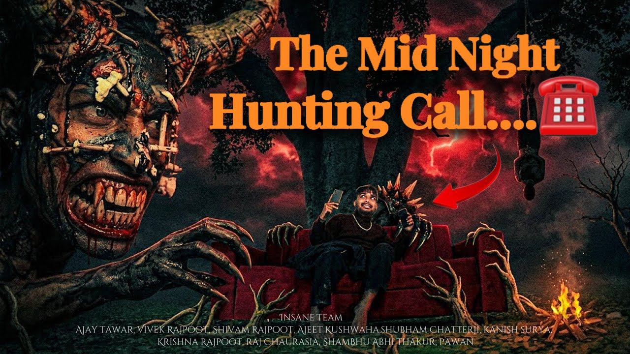 Mid Night Hunting Call.☎️ || Horror Short Film || Is ghar mein koi hai || #horror2026  || #horror
