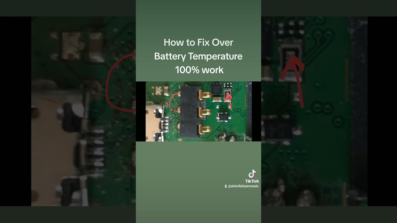 Over Battery Temperature Solution