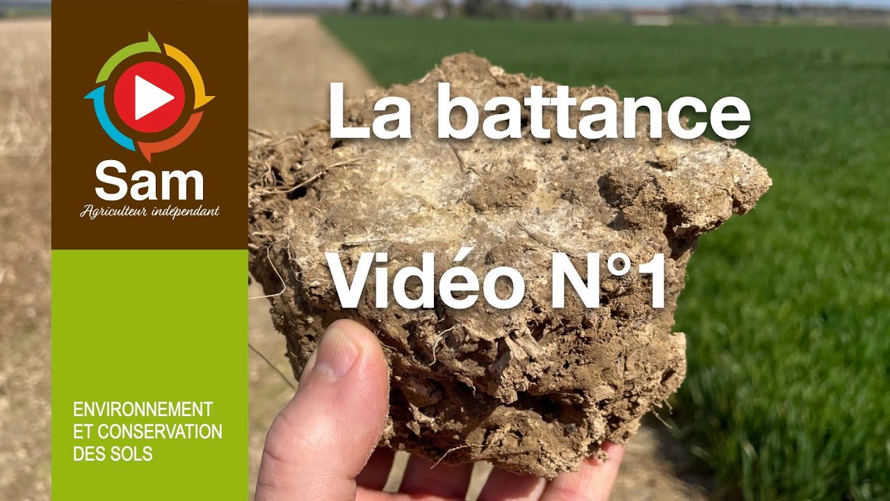 La battance. L'ultime étape de la dégradation d'un sol .Vidéo N°1  Introduction.