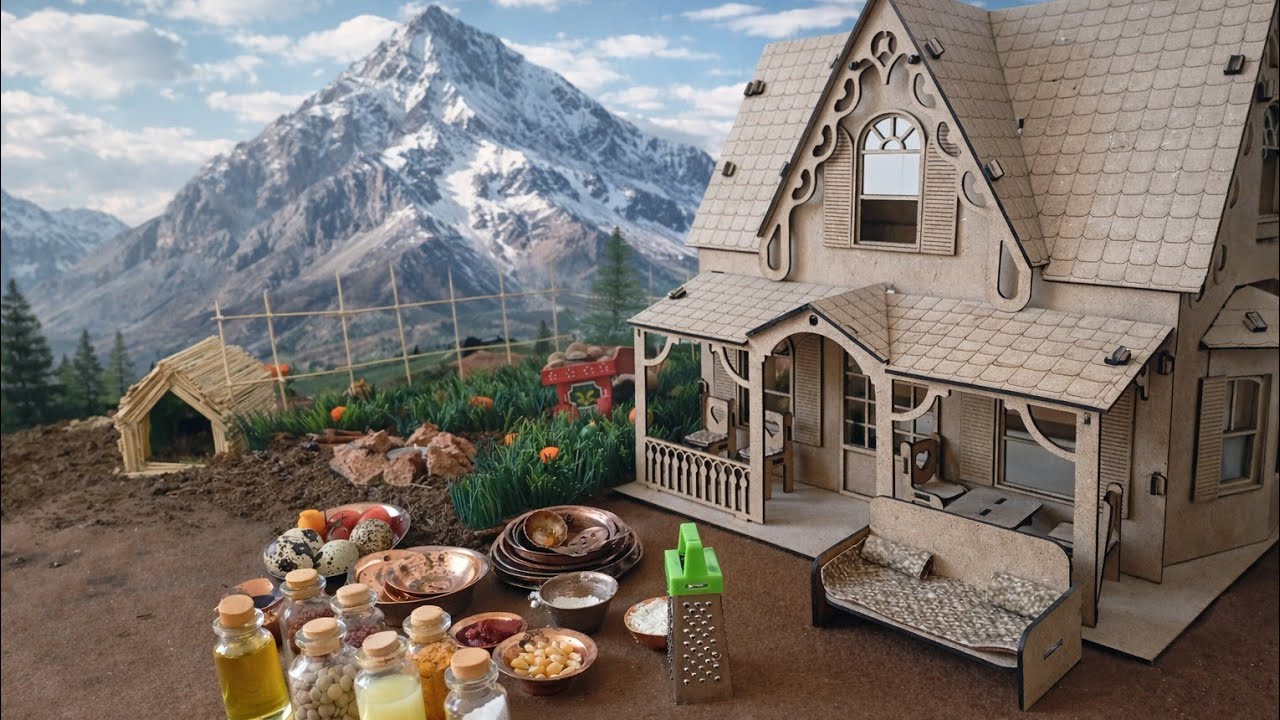 Breakfast in a World Where Everything Is Tiny