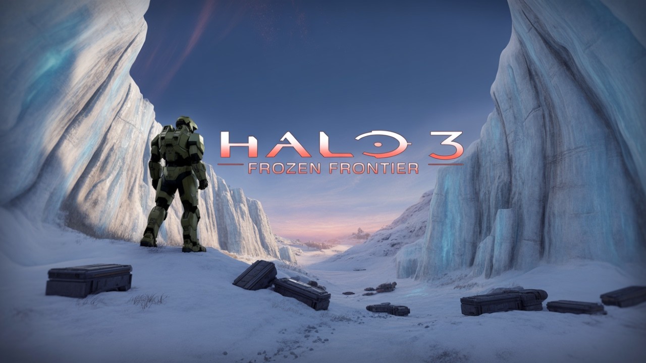 Incredible New Level Made By Fans | Halo: 3 Frozen Frontier Mod Playthrough (No Commentary)
