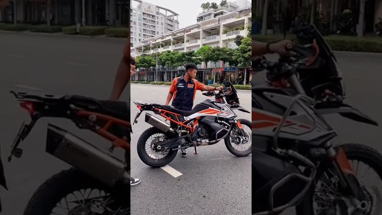 ADV 790 R l&ecirc;n p&ocirc; Akrapovic si&ecirc;u uy lực