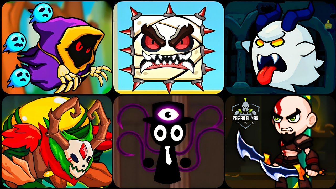 All-New Boss Battles! Top 6 Mobile Fights | Red Ball, Panda Master & More