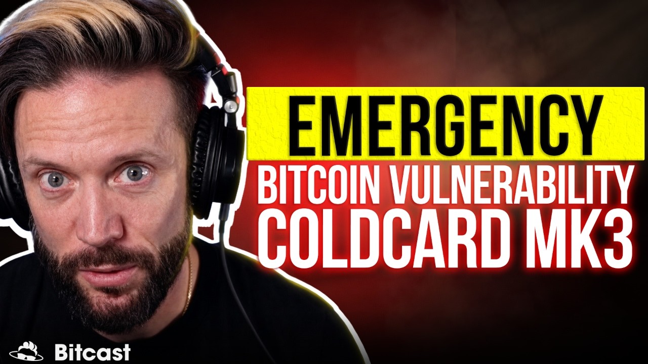 ЭКСТРЕННО: COLDCARD MK3 &mdash; КРАЖА BITCOIN &mdash; УЯЗВИМОСТЬ
