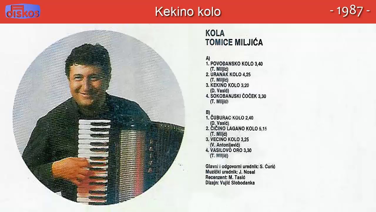 Tomica Miljic - Kola - (Audio 1987) - CEO ALBUM