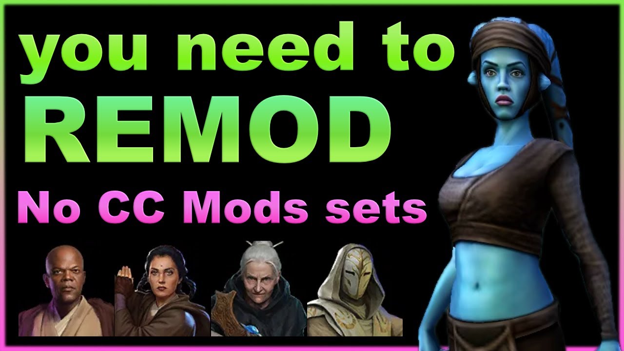Aayla Secura - How to MOD for NEW Legendary Mace Vanguard team w Depa, Jocasta & Temple Guard
