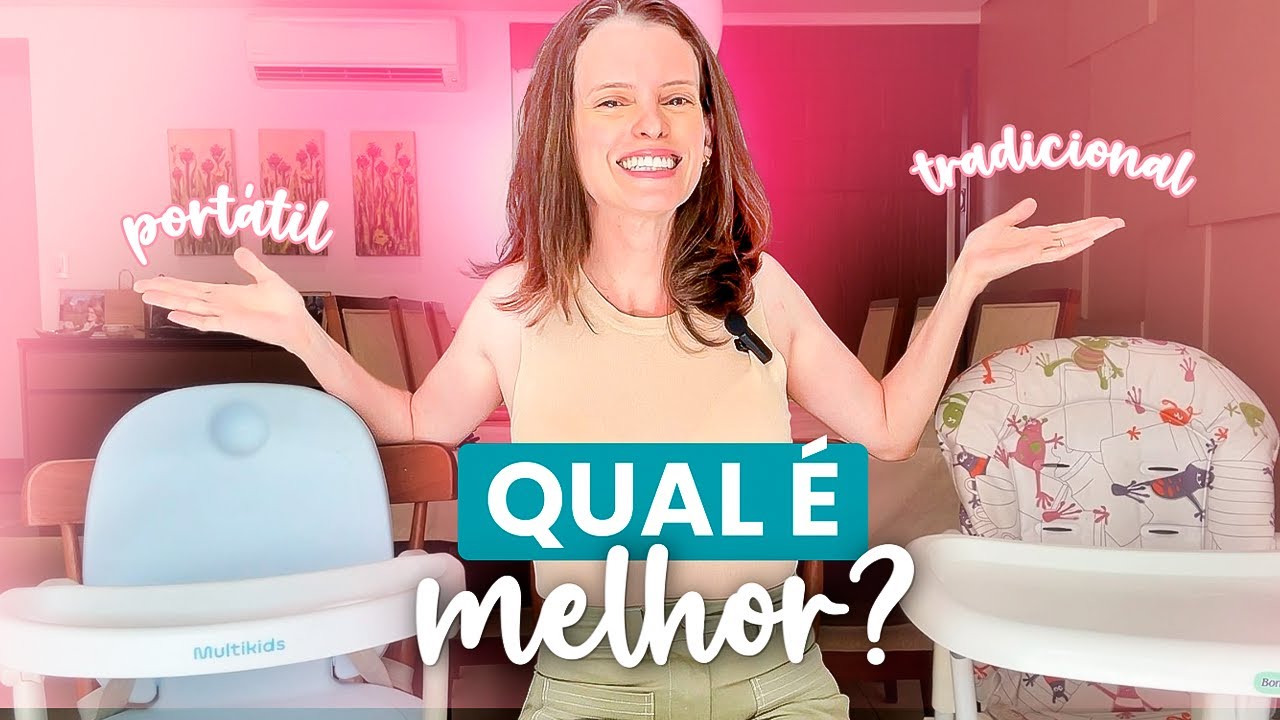 INTRODU&Ccedil;&Atilde;O ALIMENTAR: Cadeir&atilde;o tradicional ou cadeir&atilde;o port&aacute;til? | Enxoval Inteligente