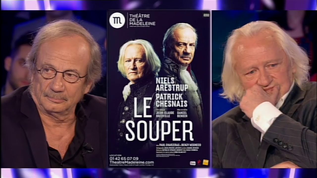 Niels Arestrup & Patrick Chesnais - On n'est pas couché 2 mai 2015 #ONPC