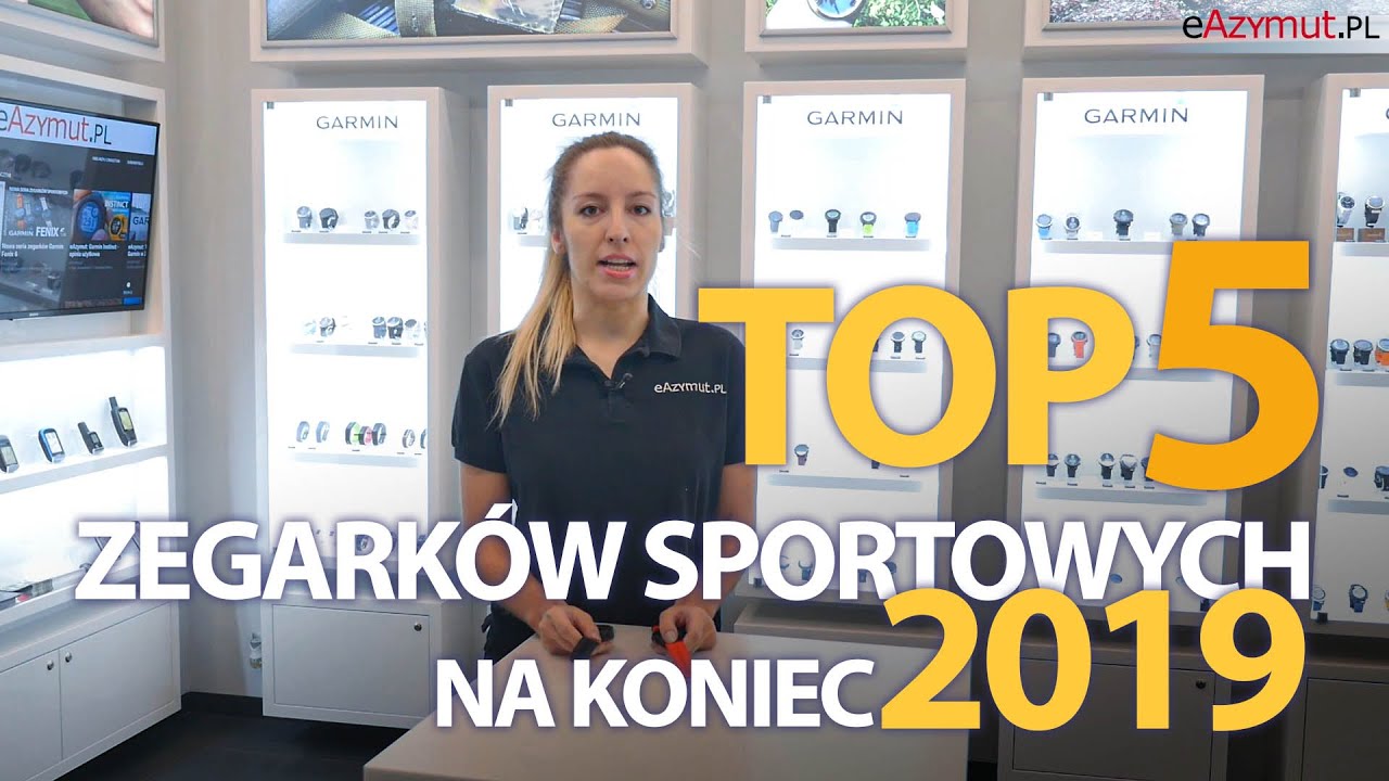 TOP 5 zegarków sportowych 2019 | Fenix, Forerunner, Vivoactive, Venu
