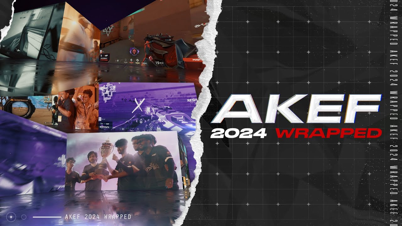 Akef 2024 Wrapped // A Year of Epic Esports & Unforgettable Moments!