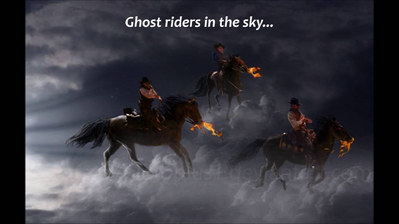 The Outlaws - Ghost Riders In The Sky (Lyrics).