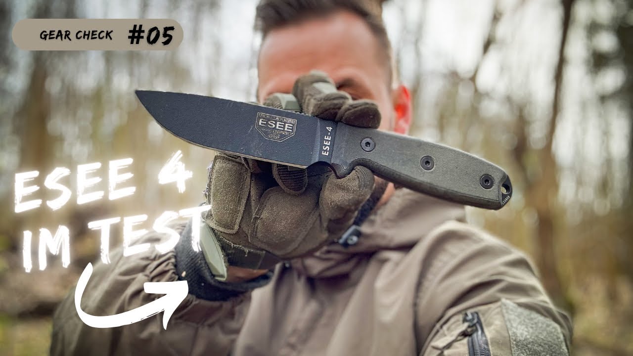 Esee 4 im TEST !  Ist es sein Geld wert ? (Bushcraft Gear Test)