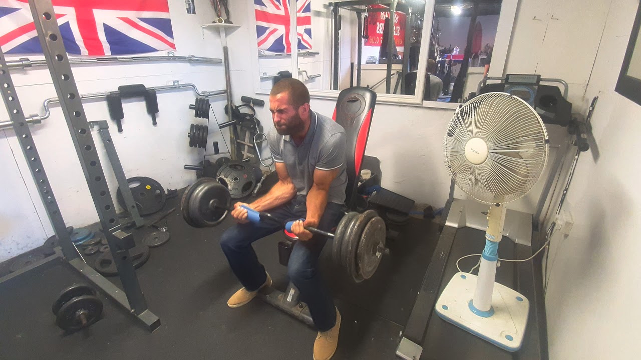 seated cheat curls for reps 16 June 2020
