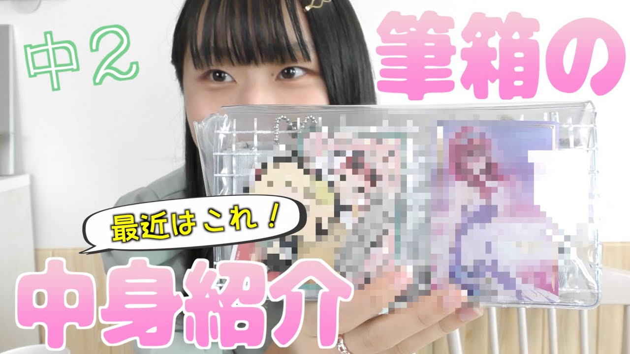 【筆箱紹介】抜き打ち検査します！！これって学校NGじゃないの？結局使ってるのって何本？？