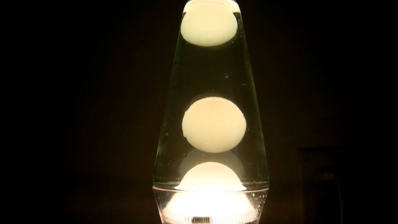 Periodic Movement of Wax in a Lava Lamp