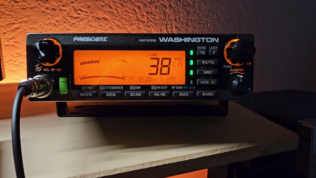 2024 07 25 President Washington 10/11/12m  CB / Amateur Radio