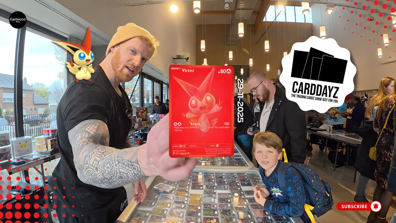 Vendor POV Carddayz Brugge 29-11-25 🇧🇪 | Grote Deals, Leuke Trades & Blije Kids! #pokemon #tcg