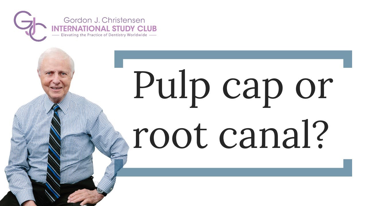 Pulp cap or root canal?