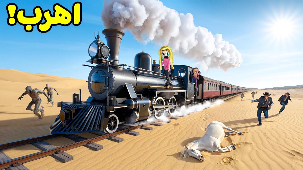 روبلوكس : البقاء على قيد الحياة فى القطار ضد الزومبي لعبة roblox !! 🚆🧟‍♂️