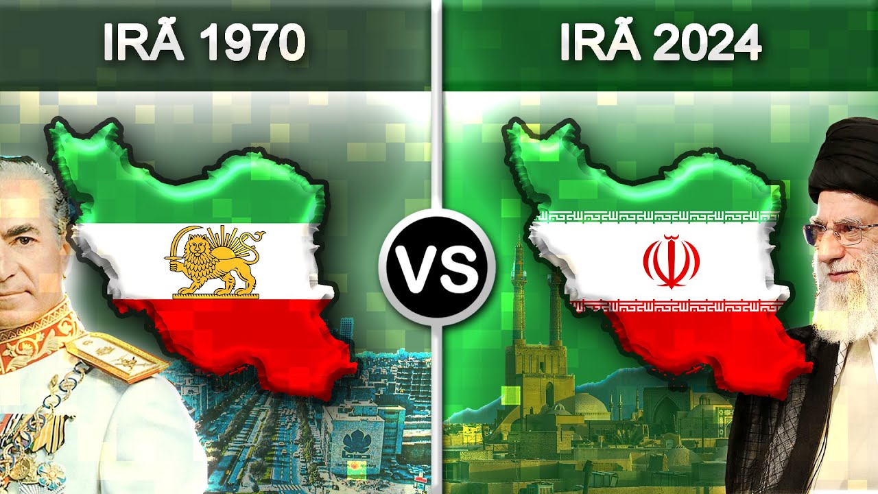 Иран 1970 vs Иран 2024 | Сравнение