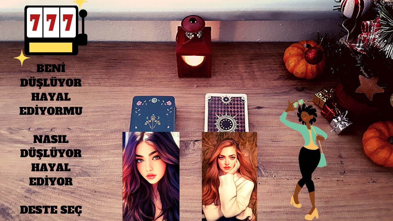 Beni Düşlüyor, Hayal Ediyormu/ Nasıl Düşlüyor, Hayal Ediyor💯#tarot #desteseç