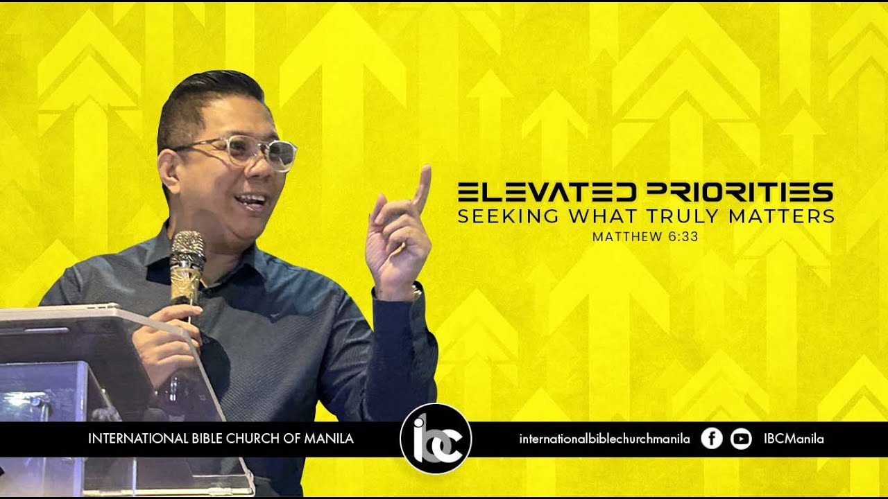 Elevated Priorities |  Seeking What Truly Matters