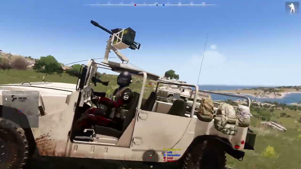 ARMA 3 - DazDaz on the ground, Honerable Samurai's Operation: 