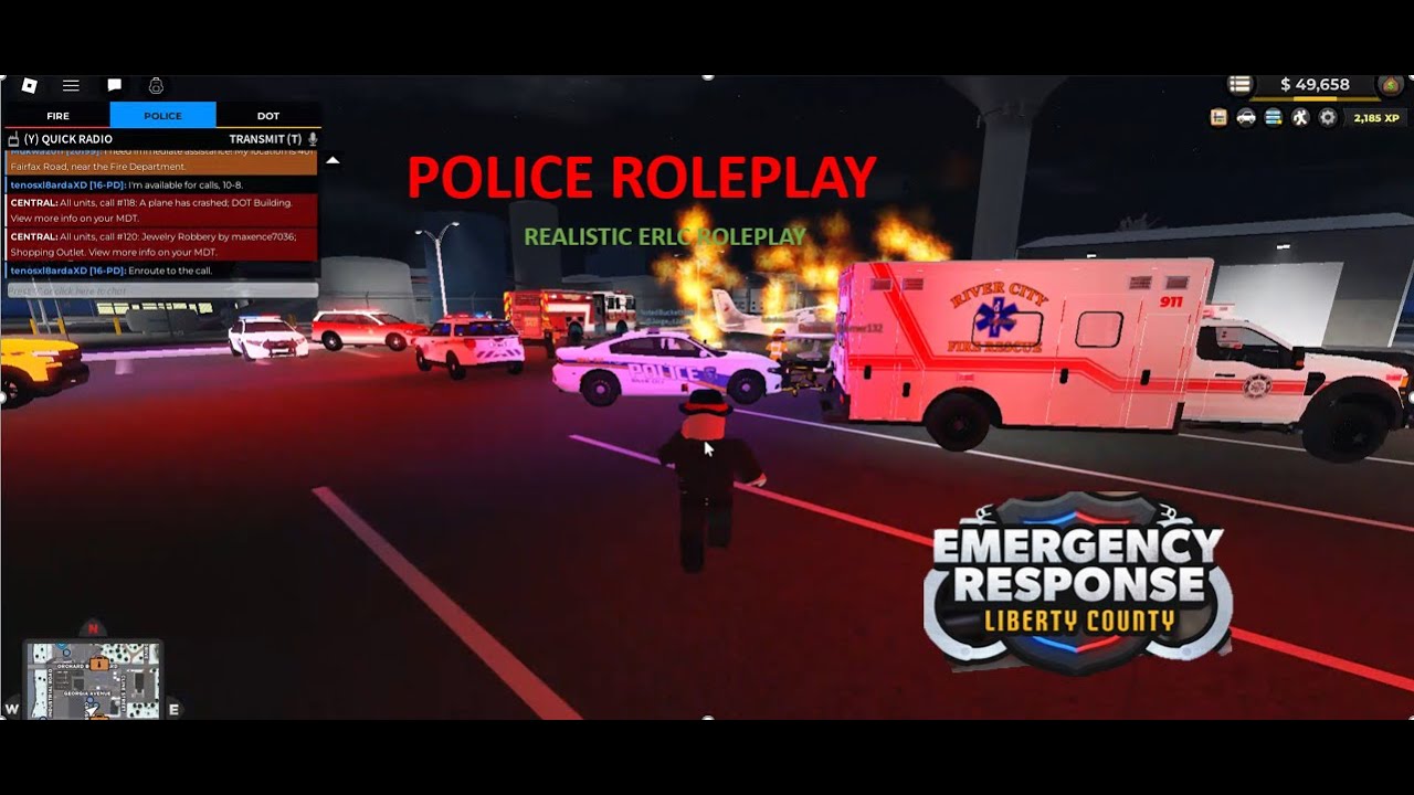 REALISTIC POLICE ROLEPLAY ERLC!