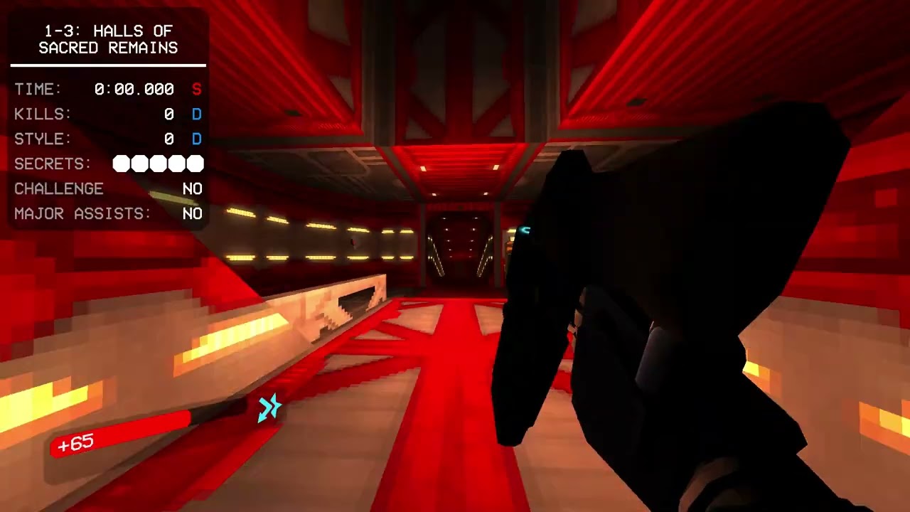 ULTRAKILL glitchless speedrun 1-1, just to make my friend mad