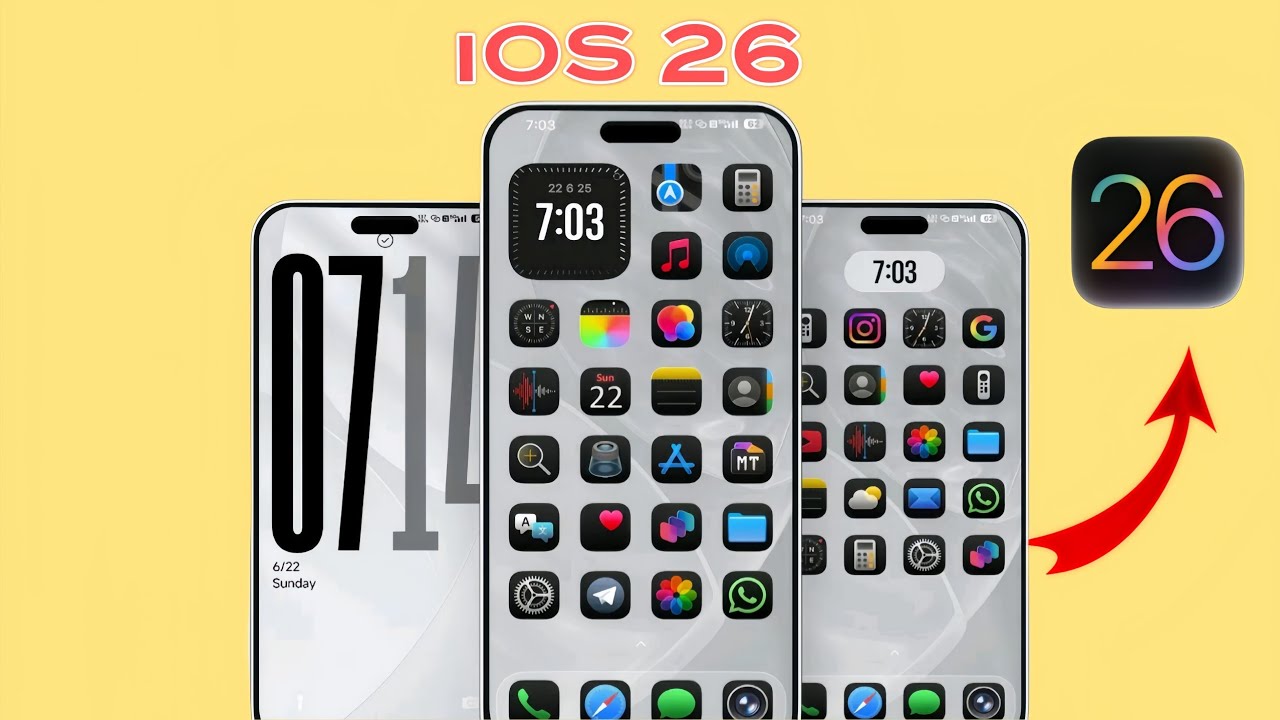 🤩 Finally!‌ iOS 26 Theme for Redmi Phone 🔥| Liquid Glass Look | without backup file | Hindi Tutorial