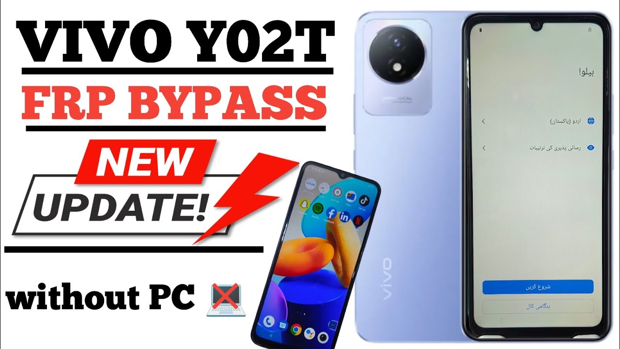 🔥Vivo Y02 / Y02t FRP Bypass Android 14 Without PC | New Security | 100% Working