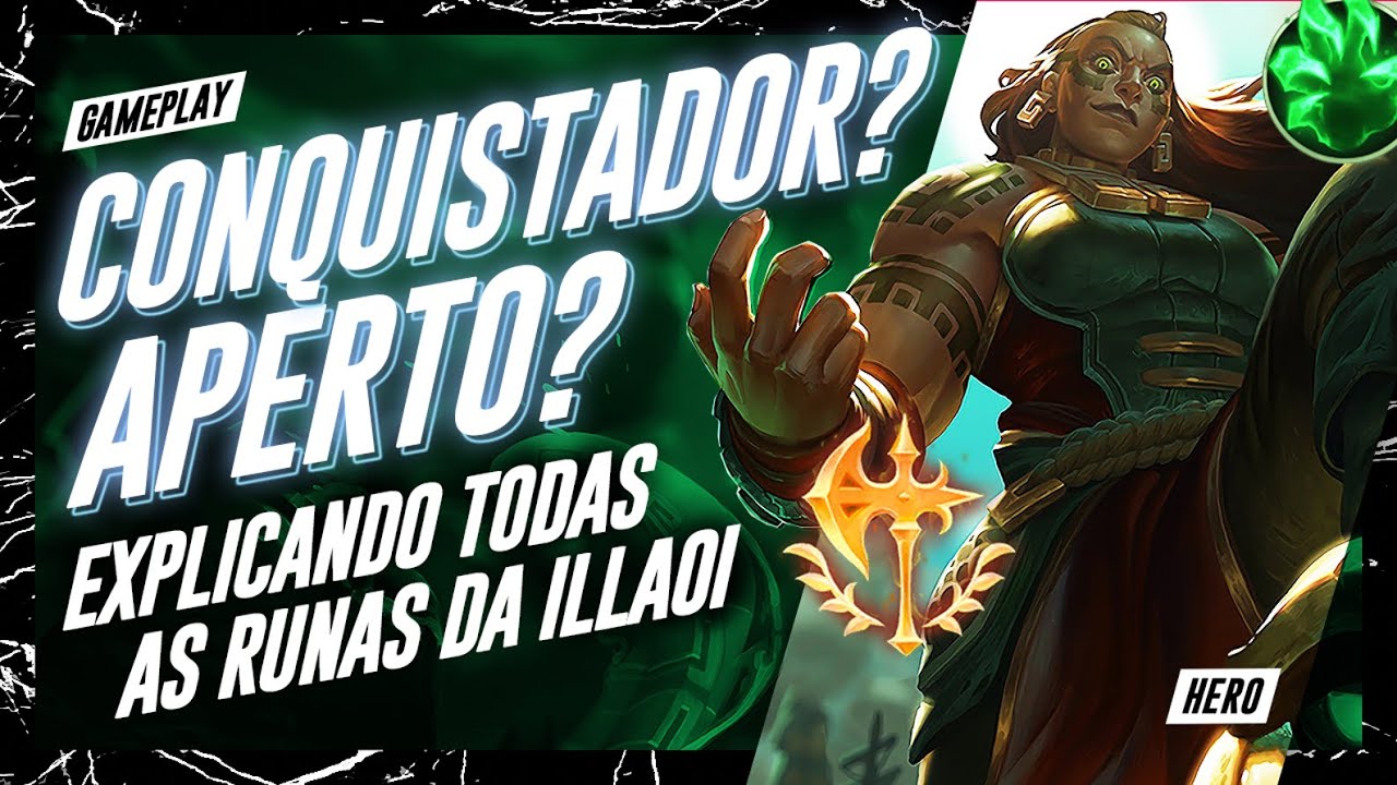 EXPLICANDO RUNAS DE ILLAOI - APERTO? CONQUISTADOR? Season 13