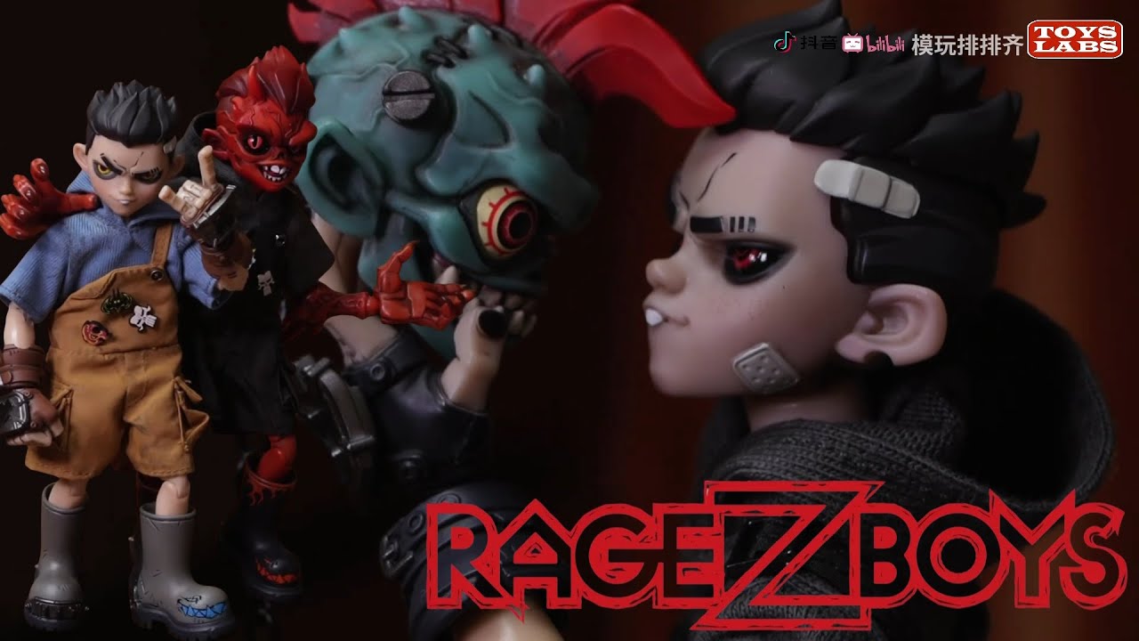 DONE Studio 1/12 Rage Z Boys Deluxe Edition Предварительный просмотр