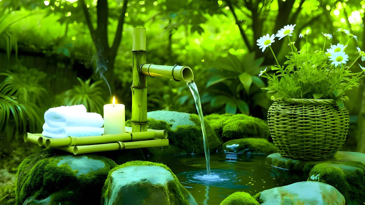 Gentle Sleep Music 🌙 Natural Water Sounds for Insomnia Relief and Calm Nights