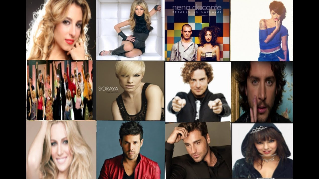 Recopilatorio Mayores éxitos de cantantes de OT Operacion Triunfo España (2001-2018) #20añosOT