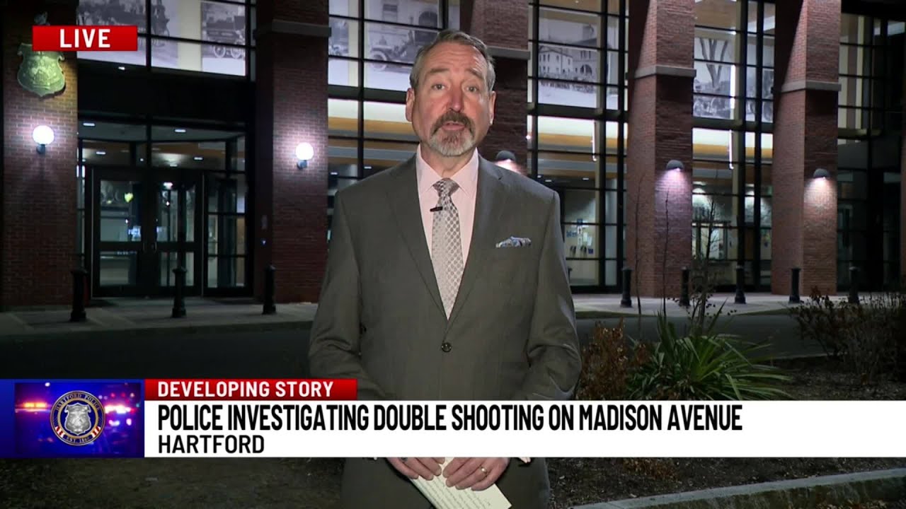 Hartford police investigate double shooting; 1 person injured, another critical