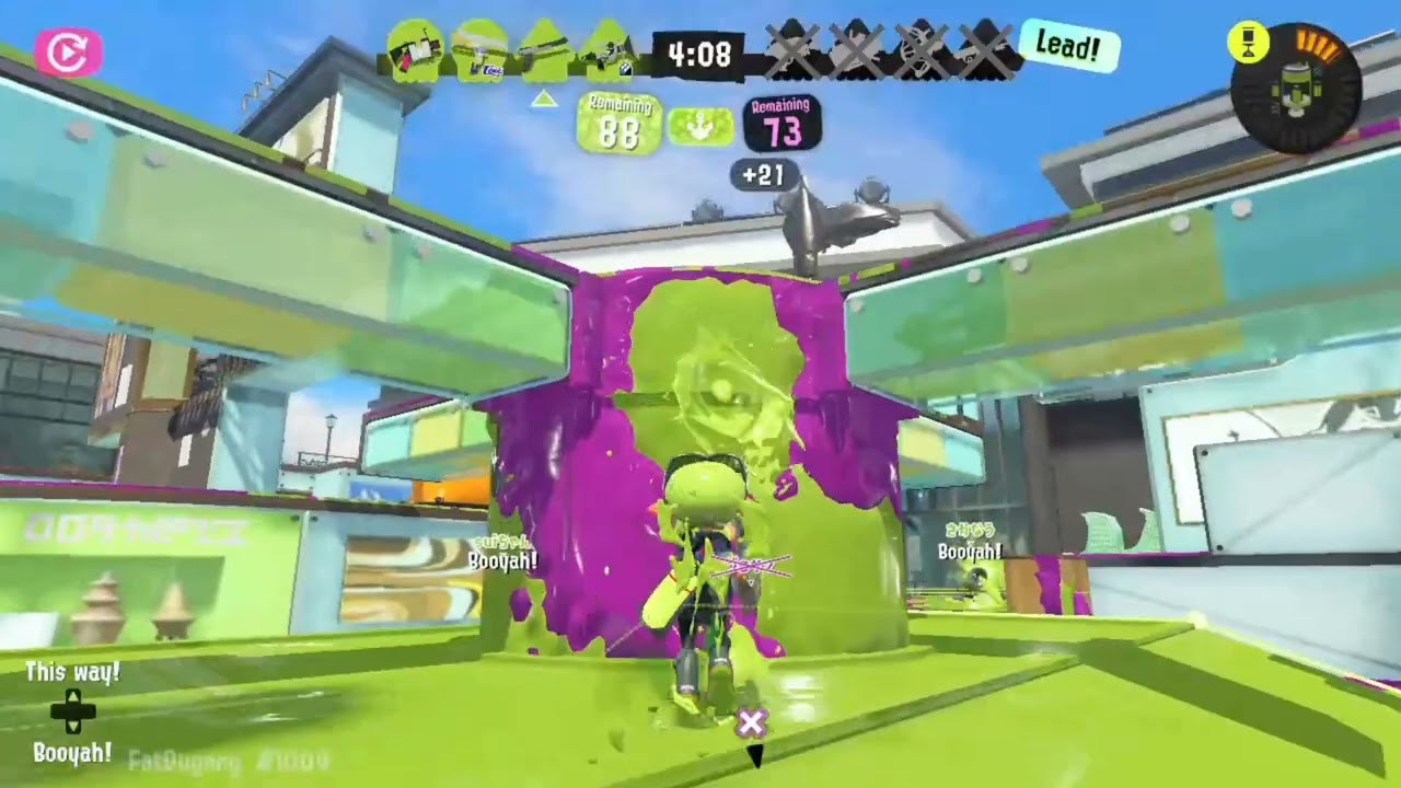 Rough start, strong finish 💪 #splatoon #splatoon3 #nintendo #nintendoswitch 