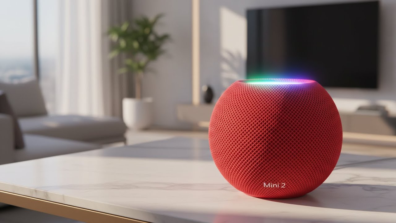 Apple HomePod Mini 2 LEAKS : Release Date, New Chip, Sound Upgrade & Apple Intelligence Leaks