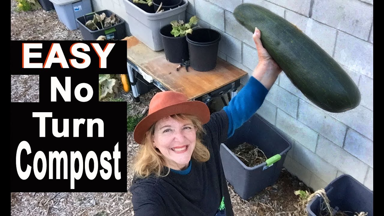 PROOF NO Turn Compost in Place Sun/Snow WHAT Not to Add BUILD Plant Production Grow Vegetable Garden