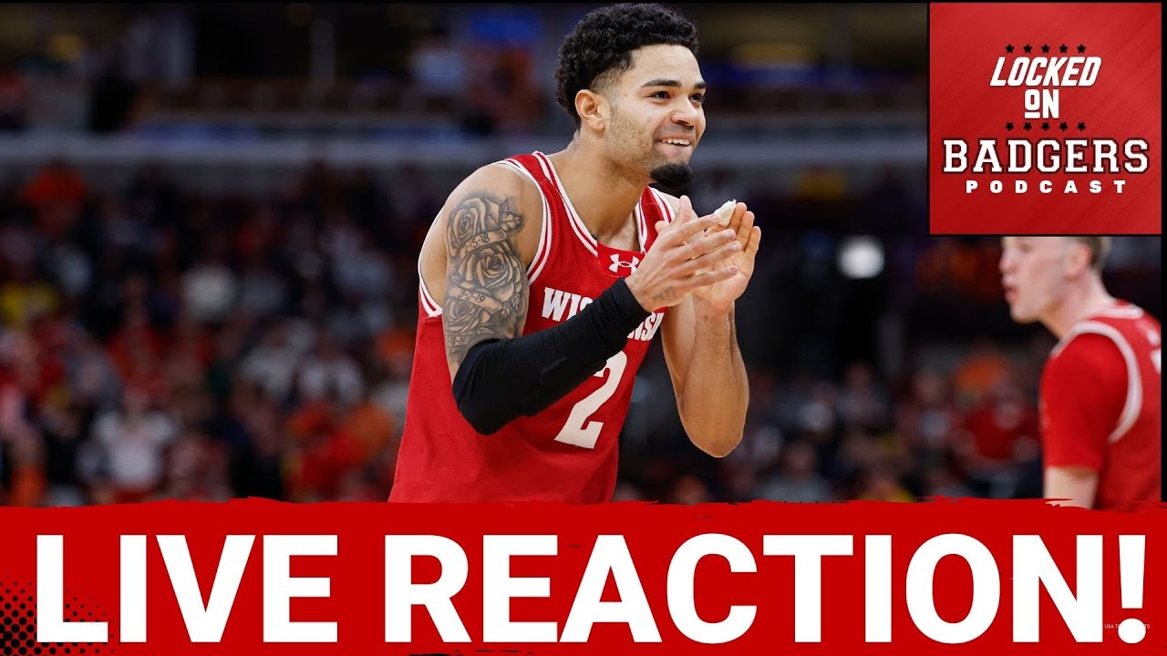 LIVE BADGERS basketball REACTION against HIGH POINT! March is HERE!!
