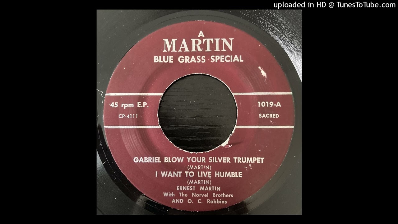 Ernest Martin - Gabriel Blow Your Silver Trumpet EP (1960)