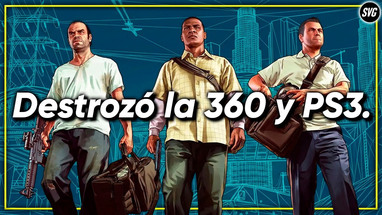 GTA V destrozó la XBOX 360 y PS3